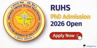 RUHS PhD Admission 2026 Open at ruhsraj.org, Application Deadline March 4; Check Direct Link to Apply